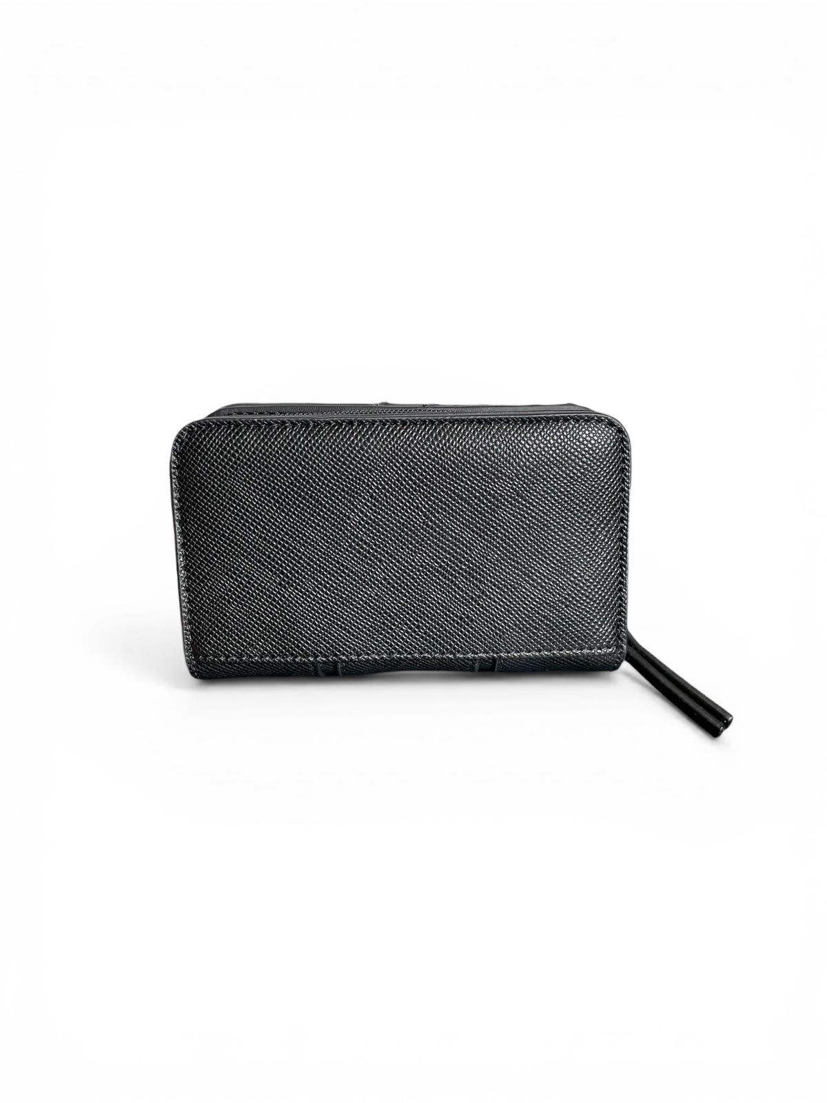 Cartera Guess Los Angeles – Elegancia y Organización en Negro Saffiano
