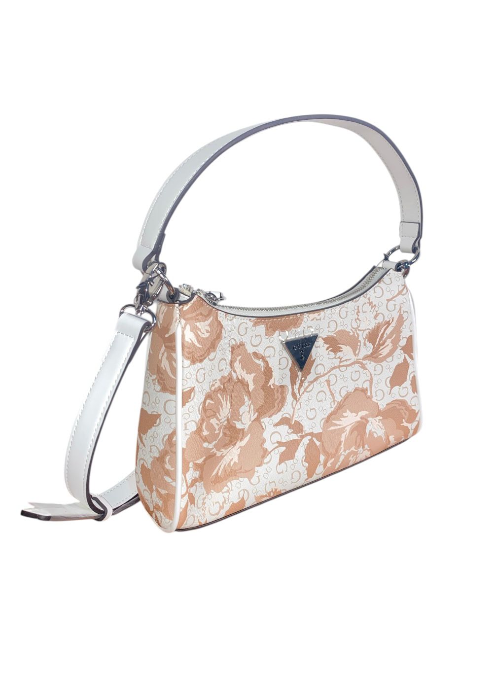 Bolso Crossbody GUESS Floral – Romance y Estilo Urbano