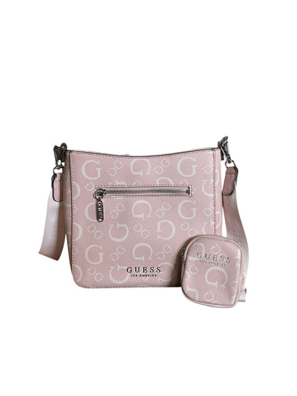 Crossbody GUESS con Monograma y Mini Pouch
