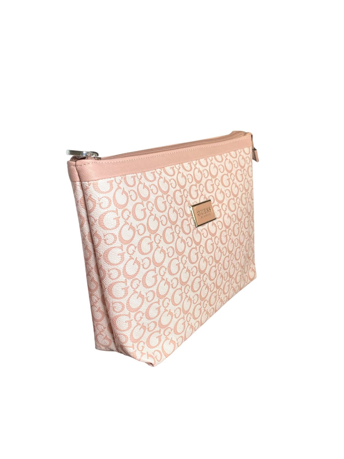 Neceser Guess Monograma Rosa Palo