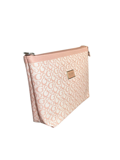 Neceser Guess Monograma Rosa Palo
