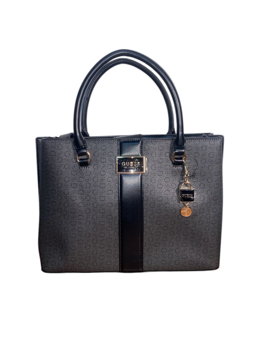 Bolso Tote Guess: Elegancia Atemporal con Contraste Moderno