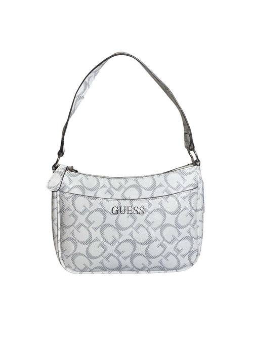 Bolso de Hombro Guess Monograma Blanco