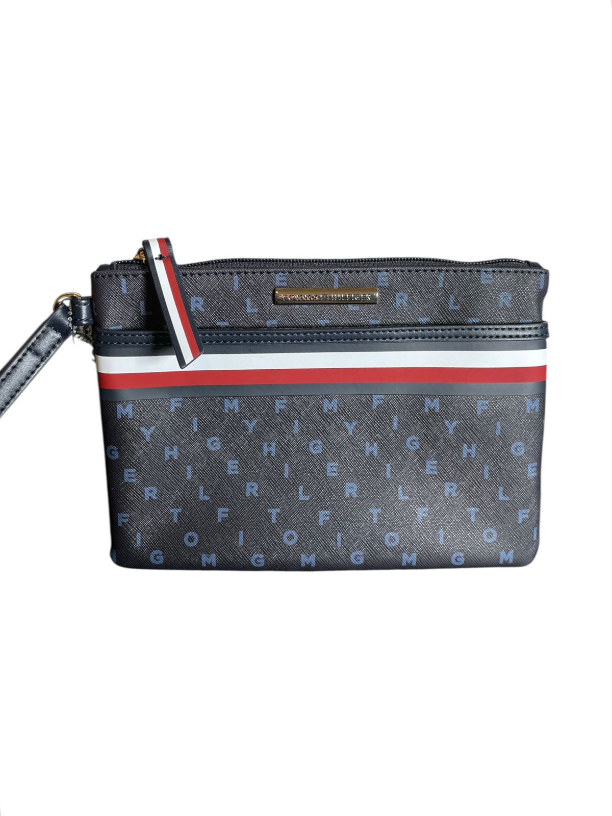 Muñequera Tommy Hilfiger monogram con wristlet