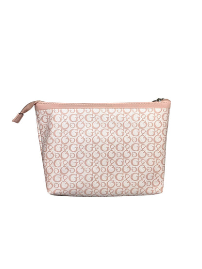 Neceser Guess Monograma Rosa Palo