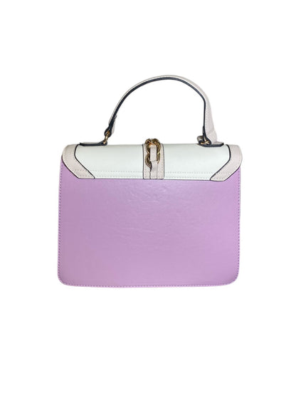 Bolso ALDO Estampado – Lila y Blanco