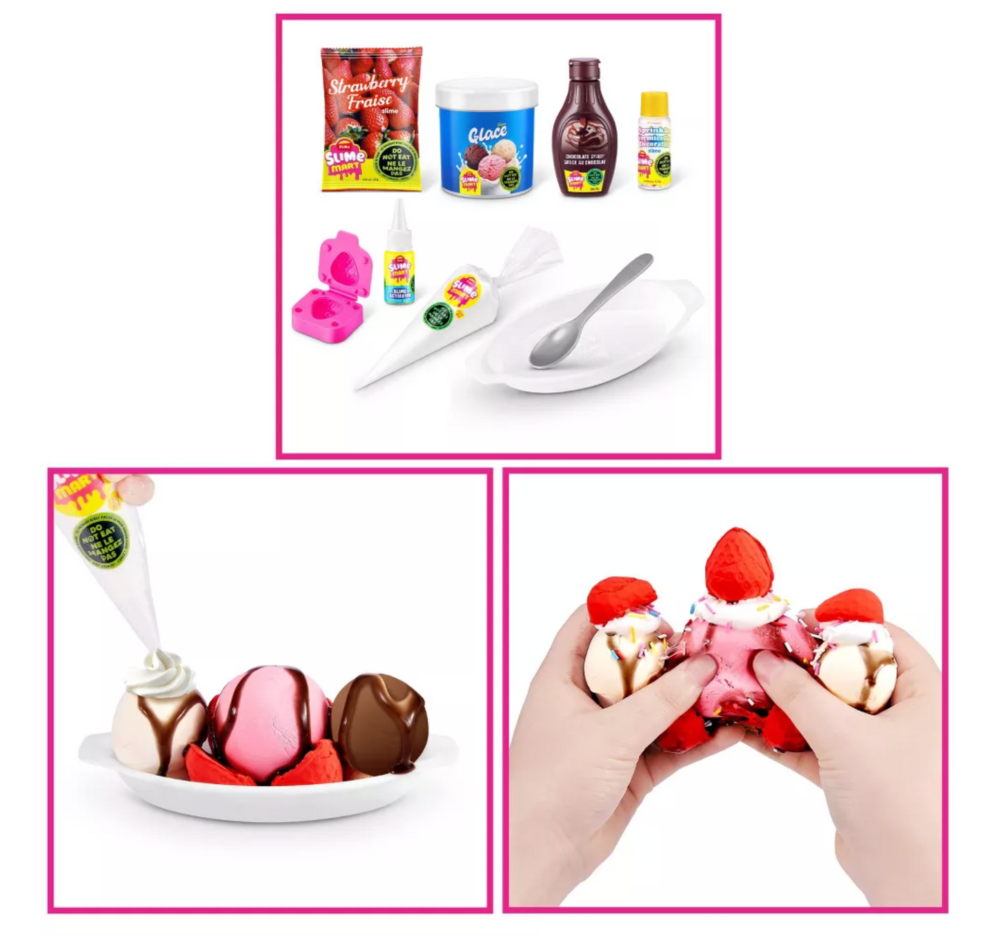 Kit Slime Mart Zuru | Comida Realista