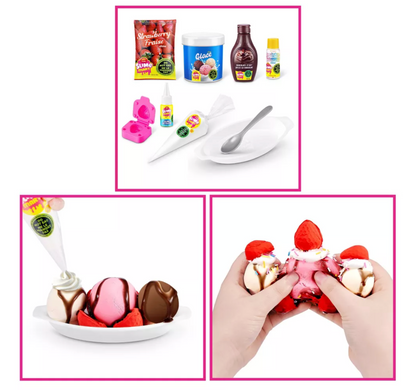 Kit Slime Mart Zuru | Comida Realista