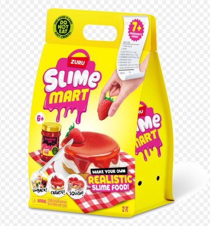 Kit Slime Mart Zuru | Comida Realista