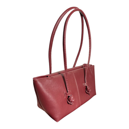 Bolso Baguette de Hombro con Anudados Elegantes – Hecho en México