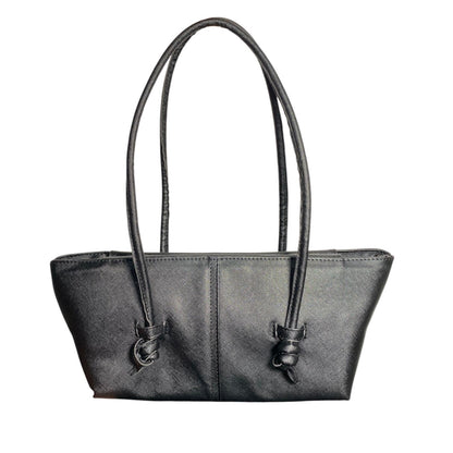 Bolso Baguette de Hombro con Anudados Elegantes – Hecho en México