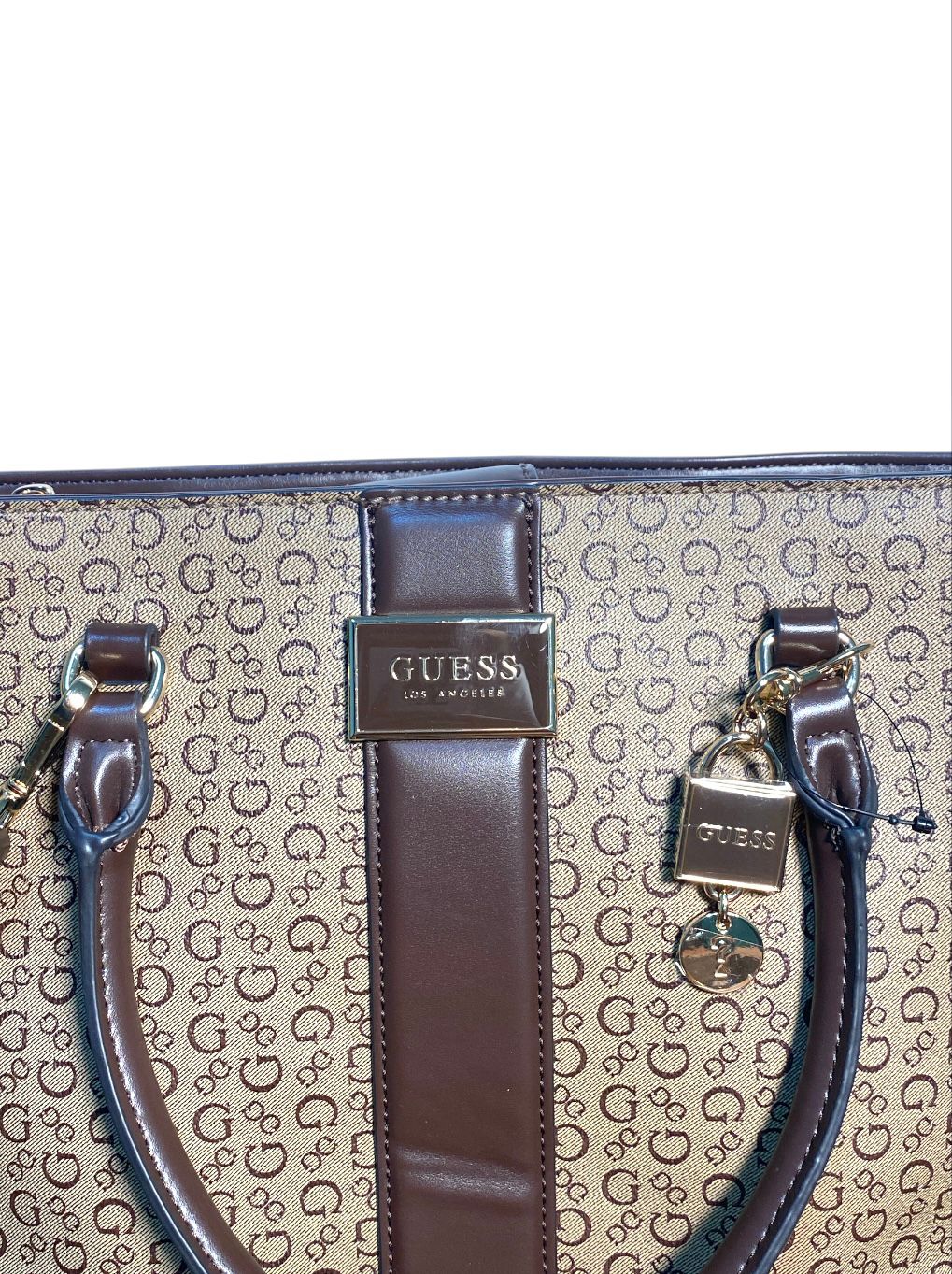 Bolso Tote Guess: Elegancia Atemporal con Contraste Moderno