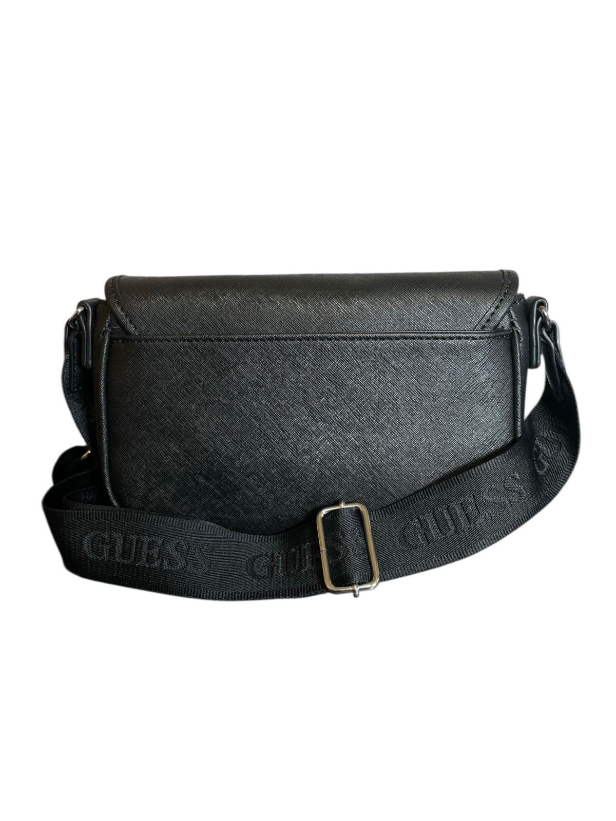 Crossbody GUESS Negra con Monedero | Moderna y Versátil